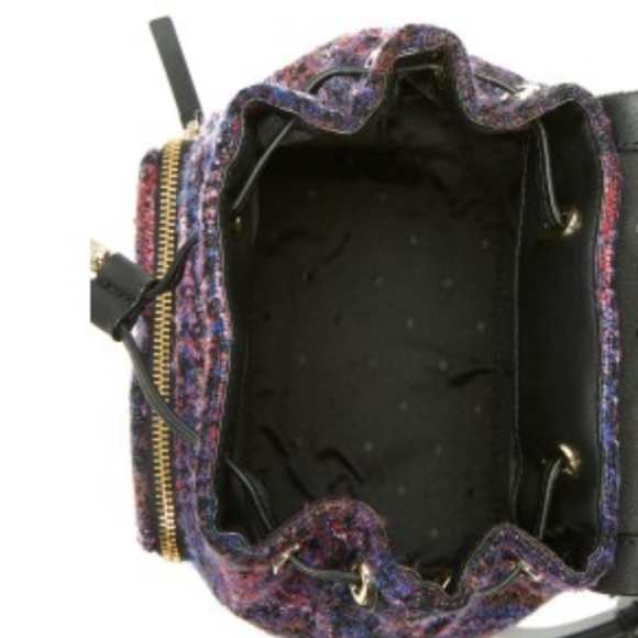 Kate Spade Emerson Tweed Jessa Backpack Purse - Picture 6 of 12